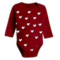 Body Bebê Manga Longa Estampado 100% Algodão Cores Reativas Body Bebê Manga Longa Estampado 100% Algodão Cores Reativas