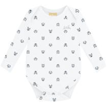Body Bebe Manga Longa Estampado