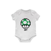 Body Bebê Mario 1 UP Body Bebê Mario 1 UP