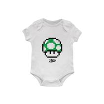 Body Bebê Mario 1 UP Body Bebê Mario 1 UP