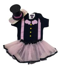 Body Bebe Menina Bita + Laço + Saia de Tule - Temático Mesversário