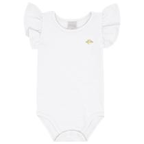 Body Bebê Menina - Branco - 52103-3 Body Bebê Menina - Branco - 52103-3