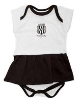 Body Bebe Menina Ponte Preta Vestido Recem Nascido Oficial - Branco - G (6-9 meses) Body Bebe Menina Ponte Preta Vestido Recem Nascido Oficial - Branco - G (6-9 meses)