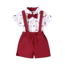 Body Bebê Menino (0-24 Meses) - Manga Curta, Macacão e Calças - Moda Festa