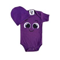 Body Bebê Menino - Bolofofo + Touca - Temático