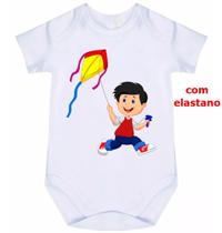 body bebê menino com pipa cód 1181