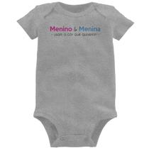 Body Bebê Menino e menina usam a cor que quiserem - Foca na Moda