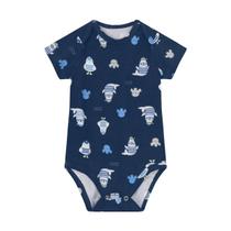 Body bebê menino em cotton Brandili Baby