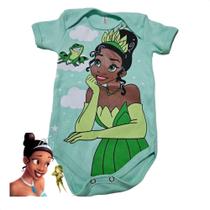 Body Bebê Mesversario Temático A Princesa E O Sapo