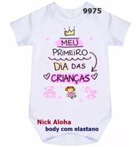 body bebê meu primeiro dia das crianças cód 9975