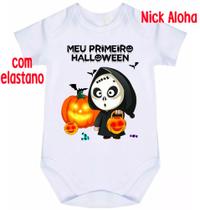 body bebê meu primeiro halloween cód 1836