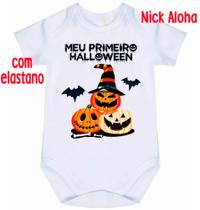 body bebê meu primeiro halloween cód 1843