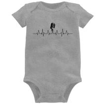 Body Bebê Microfone Batimentos Cardíacos - Foca na Moda