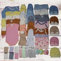 Body Bebê + Mijão Liso E Estampado Kit C/26 Peças Roupa Bebê Body Bebê + Mijão Liso E Estampado Kit C/26 Peças Roupa Bebê