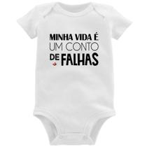 Body Bebê Minha vida é um conto de falhas - Foca na Moda