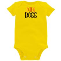 Body Bebê Mini Boss - Foca na Moda