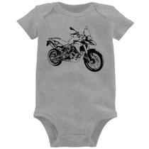 Body Bebê Moto F 800 GS Traços - Foca na Moda