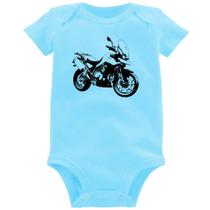 Body Bebê Moto Tiger 900 GT Art - Foca na Moda