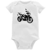 Body Bebê Moto Tiger 900 GT Art - Foca na Moda