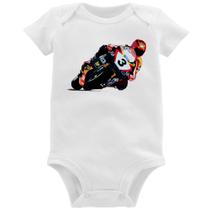 Body Bebê Motorcycle Racing - Foca na Moda