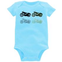 Body Bebê Motorcycle Vector - Foca na Moda