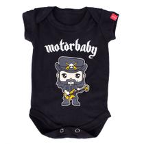 Body Bebê MotorHead Baby Preto
