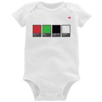 Body Bebê Music Color Guide - Foca na Moda