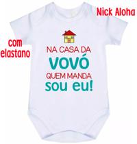 body bebê na caasa da vovó quem manda sou eu cód 2519 body bebê na caasa da vovó quem manda sou eu cód 2519
