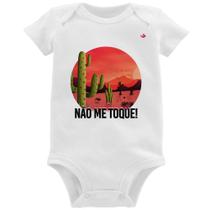 Body Bebê Não me toque! - Foca na Moda
