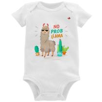 Body Bebê No prob llama - Foca na Moda