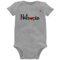 Body Bebê Nutrição por amor - Foca na Moda