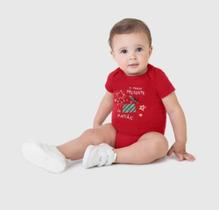 Body Bebê O Maior Presente Da Mamãe Natal Em Algodão Malwee Kids