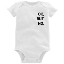 Body Bebê Ok, but no. - Foca na Moda