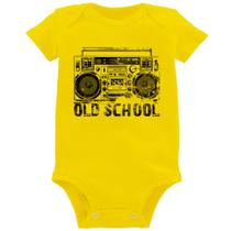 Body Bebê Old School Boombox - Foca na Moda