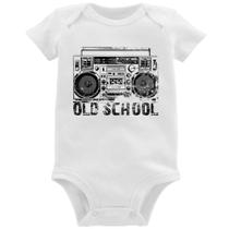 Body Bebê Old School Boombox - Foca na Moda