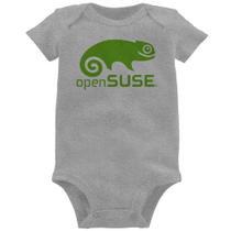 Body Bebê openSUSE Linux Logo - Foca na Moda Body Bebê openSUSE Linux Logo - Foca na Moda