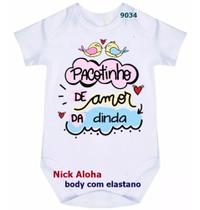 body bebê pacotinho de amor da dinda cód 9034