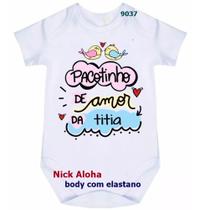 body bebê pacotinho de amor da titia cód 9037