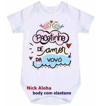 body bebê pacotinho de amor da vovó cód 9035