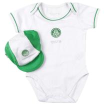 Body Bebê Palmeiras com Boné Oficial Body Bebê Palmeiras com Boné Oficial