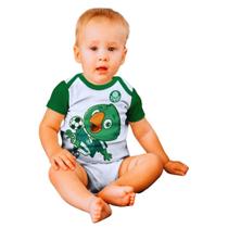 Body Bebê Palmeiras Mascote Baby Oficial Body Bebê Palmeiras Mascote Baby Oficial