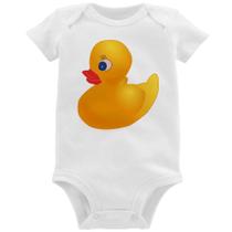 Body Bebê Patinho de Borracha - Foca na Moda