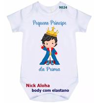 body bebê pequeno príncipe da prima cód 9024