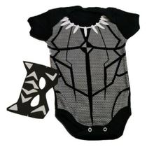 body bebê personagens mês versário pantera negra