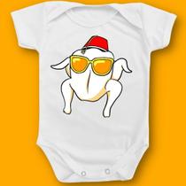 Body Bebê Personalizado Friends Pato Frango Central Perk