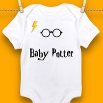 Body Bebê Personalizado Harry Baby Potter Menino Menina