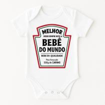 Body Bebê Personalizado Melhor BebÊ do Mundo Body Bebê Personalizado Melhor BebÊ do Mundo