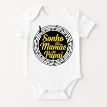 Body Bebê Personalizado Sonho da Mamãe e do Papai Body Bebê Personalizado Sonho da Mamãe e do Papai