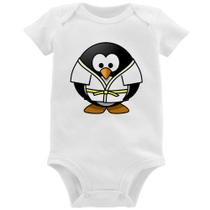 Body Bebê Pinguim Judô - Foca na Moda