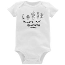 Body Bebê Plants are Friends - Foca na Moda
